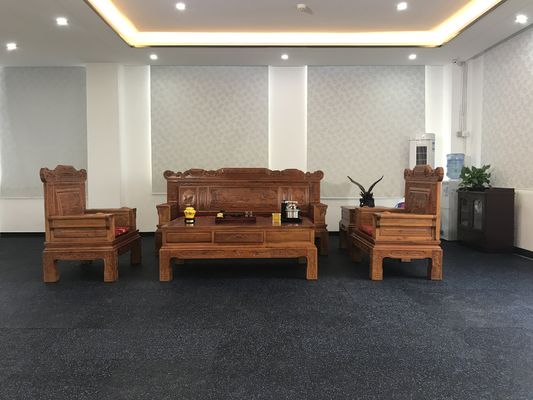 매끄러운 표면 고밀도 가볍게 청소 할 수 있는 고무 매트 무독성 중량 운동장 매트 음 흡수 체력 바닥