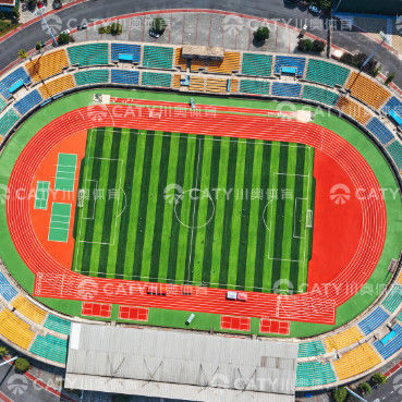 스포츠 경기장용 Iaaf TUV 인증과 함께 재활용 된 EPDM SBR 곡물 재료로 된 모든 날씨 운동 달리기 트랙