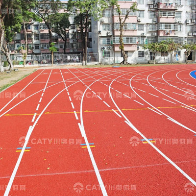 IAAF 승인된 구제 달리기 트랙 타르탄 트랙 프로 스포츠 장소용 운동 트랙
