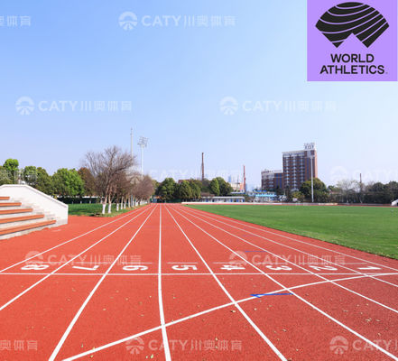 EPDM 합성 경로 재료 IAAF 자격증을 가진 경로 경로 표면 계약자