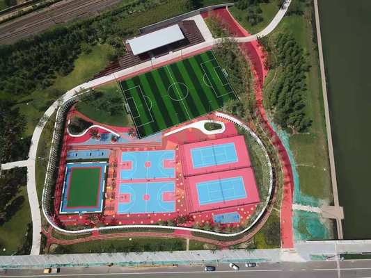 합성 축구 잔디용 고성능 TPE 채식 곡물 - 냄새가 없고 염색이 없으며 스포츠 경기장에 적합합니다.