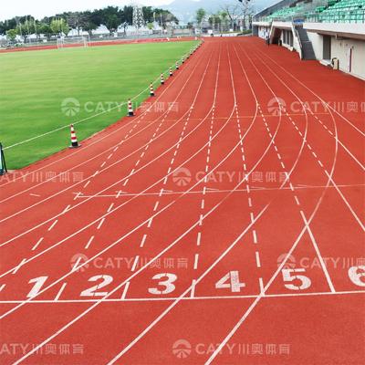 지속가능하고 친환경적인 운동 구역을 위한 친환경 투과성 달리기 트랙
