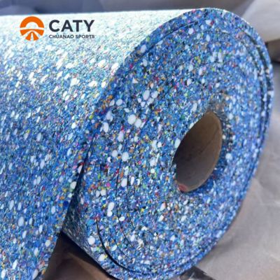 IAAF 인증을 받은 무선 반제조 달리기 트랙, 모든 날씨에 내구성을 갖춘 전문 설비