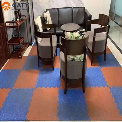 Anti-Slip Grille Locking Floor Tiles , Seamless Interlocking System for Commercial Gym and Workshop Safety