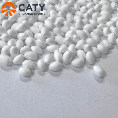 육상 트랙 및 충격 흡수 바닥의 베이스 레이어를 위한 경량 및 완전 탄성 ETPU 과립