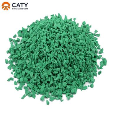 내구성 있고 오래 지속되는 EPDM 고무 자 granules 인위 잔디를 위해 포착, 스포츠 경기장에 대한 지속 가능한 솔루션
