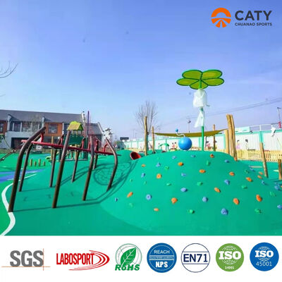 공장 가격 녹색 1-3mm EPDM 고무 과립 야외 어린이 놀이터 장비용