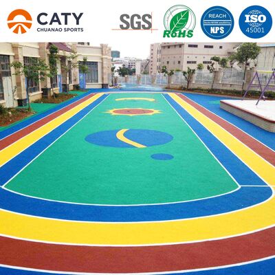 항UV EPDM SBR 유인공용 고무 Granules 유인공용 고무 Mulch Soft Playground Flooring