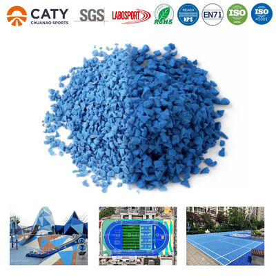 프로 샌드위치 달리기 고무 트랙 EPDM 스포츠 바닥 운동 트랙 설치