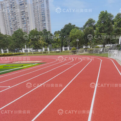 충격 흡수 및 10년 수명을 갖춘 세계 육상 연맹 인증 EPDM 러닝 트랙