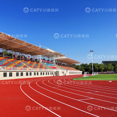 습기 붓기 고무 덩어리 놀이터 고무 달리기 트랙 스포츠 트랙 설치