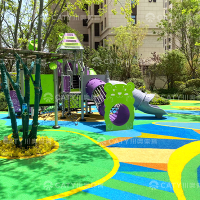 노화 방지 1-3MM 어린이를 위한 20% 고무 함량 EPDM 고무 과립 EPDM 운동장 어린이 놀이 공간 공장 직접 판매